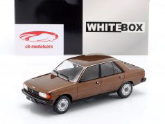 Peugeot 305 Ano de construção 1977 marrom escuro metálico 1:24 WhiteBox