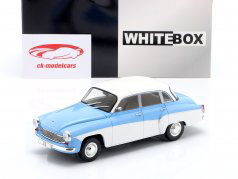 Wartburg 312 Año de construcción 1965 azul claro / blanco 1:24 WhiteBox