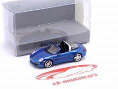 Porsche 911 Targa Año de construcción 2014 azul 1:87 Minichamps
