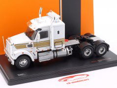 Freightliner Coronado Truck Byggeår 2012 hvid / guld 1:43 Ixo