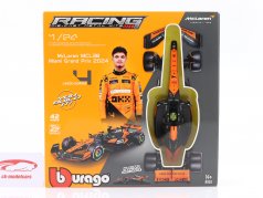 Lando Norris McLaren MCL38 #4 vincitore Miami GP formula 1 2024 Kit 1:24 Bburago