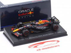 Max Verstappen Red Bull RB20 #1 vinder Bahrain GP formel 1 Verdensmester 2024 1:64 Spark