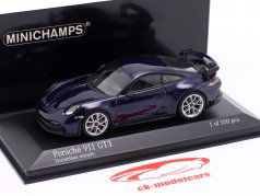 Porsche 911 (992) GT3 Anno di costruzione 2021 blu genziana metallico 1:43 Minichamps