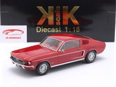 Ford Mustang GT Fastback Año de construcción 1968 rojo 1:18 KK-Scale