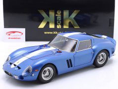 Ferrari 250 GTO Année de construction 1962 bleu métallique / blanc 1:12 KK-Scale