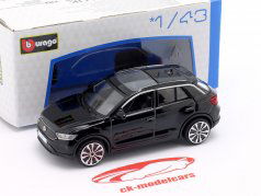 Volkswagen VW T-Roc Año de construcción 2021 negro 1:43 Bburago