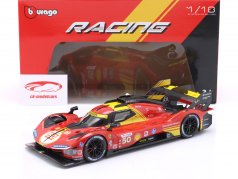 Ferrari 499P #50 勝者 24h LeMans 2024 Fuoco, Molina, Nielsen 1:18 Bburago