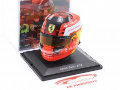 Carlos Sainz jr #55 Scuderia Ferrari formel 1 2022 hjelm 1:5 Spark Editions