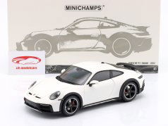 Porsche 911 (992) Dakar Année de construction 2022 blanc 1:18 Minichamps