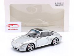 Porsche 911 (993) 4S year 1996 polar silver 1:18 Solido