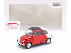 Fiat 500 Tribute to Italia year 1965 red / white / green 1:18 Solido