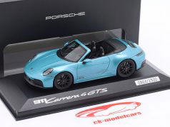 Porsche 911 (992.2) Carrera 4 GTS Cabriolet 2024 ipanemablau 1:43 Minichamps
