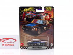 Volvo 142 GL Bouwjaar 1973 zwart / blauw 1:64 HotWheels