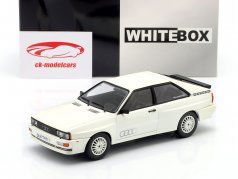 Audi quattro Год постройки 1981 белый 1:24 WhiteBox
