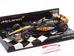 O. Piastri McLaren MCL60 #81 vinder Sprintløb Qatar GP formel 1 2023 1:43 Minichamps