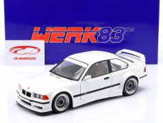 BMW M3 (E36) GTR Plano cuerpo versión blanco 1:18 WERK83