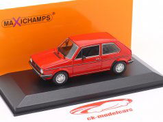 Volkswagen VW Golf 1 Year 1980 red 1:43 Minichamps