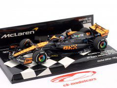 Oscar Piastri McLaren MCL60 #81 第三 日本 GP 公式 1 2023 1:43 Minichamps