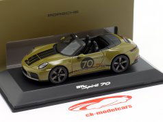 Porsche 911 (992.2) Spirit 70 Année de construction 2025 olive néo 1:43 Spark