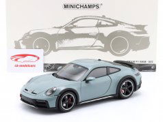 Porsche 911 (992) Dakar Año de construcción 2022 verde metálico 1:18 Minichamps