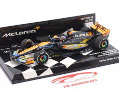 Oscar Piastri McLaren MCL60 #81 6-й Abu Dhabi GP формула 1 2023 1:43 Minichamps