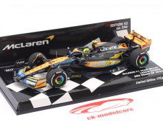 Lando Norris McLaren MCL60 #4 5th Abu Dhabi GP Formula 1 2023 1:43 Minichamps