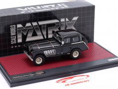 Land Rover 109 Bell Aurens Nariz larga Cerrado Arriba Año de construcción 2008 negro 1:43 Matrix