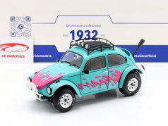 Volkswagen VW жук Baya Vice City Tribute 1976 Miami зеленый 1:18 Solido