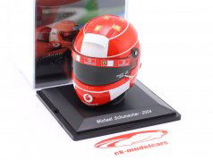 M. Schumacher Ferrari #1 2-й Италия GP формула 1 Чемпион мира 2004 шлем 1:5 Spark Editions