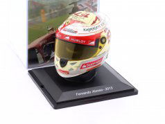 F. Alonso Scuderia Ferrari #3 4º Japón GP fórmula 1 2013 casco 1:5 Spark Editions