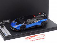 Lamborghini Huracan STJ year 2024 blue metallic / black 1:43 LookSmart