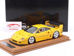 Ferrari F40 LM pers versie Bouwjaar 1996 geel 1:18 Tecnomodel
