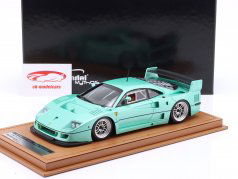 Ferrari F40 LM trykke version Byggeår 1996 turkis metallisk 1:18 Tecnomodel