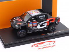 Toyota GR DKR Hilux EVO T1U #209 第七 Rallye Dakar 2024 de Villiers, Murphy 1:43 Ixo