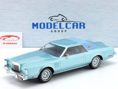 Lincoln Continental Mark V Anno di costruzione 1978 azzurro metallico 1:18 ModelCar Group