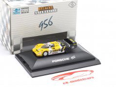 Porsche 956B "takaQ" 24h LeMans 1986 Ludwig, Barilla, Krages 1:87 Brekina