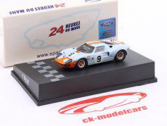 Ford GT40 Mk.I #9 Winner 24h LeMans 1968 Bianchi, Rodriguez 1:87 Spark