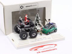 Diorama de Noël 2002 le père Noël dans le Monster truck & police 1:87 smartware