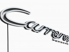 Hoge kwaliteit Verlichte letters Porsche Carrera