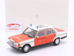 Mercedes-Benz 200 (W123) 1984 Emergency Ambulance Fire department Mülheim 1:18 Norev