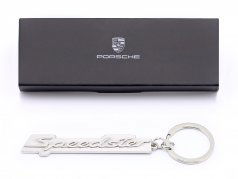 porte-clés Porsche Speedster caractères argent