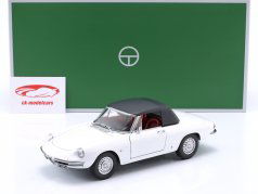 Alfa Romeo 1600 Duetto Spider Bouwjaar 1966 farina wit 1:18 TOURING