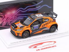 Toyota GR Yaris Rally2 #25 第七 Rallye 瑞典 2024 Linnamäe, Morgan 1:43 Spark