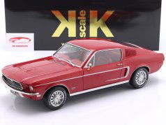Ford Mustang GT Fastback 建設年 1968 赤 1:12 KK-Scale