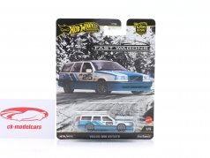 Volvo 850 Estate blanco / azul 1:64 HotWheels
