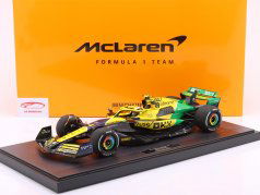 Lando Norris McLaren MCL38 #4 4. Monaco GP formel 1 2024 1:12 Minichamps