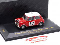 Morris Cooper S #37 vinder Rallye Monte Carlo 1964 Hopkirk, Liddon 1:43 Ixo
