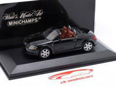 Audi TT Roadster Anno di costruzione 1999 nero 1:43 Minichamps