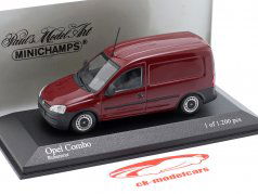 Opel Combo Furgone Anno di costruzione 2002 rosso scuro 1:43 Minichamps