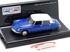 Citroën DS19 montar Carlos azul 1:43 Vitesse